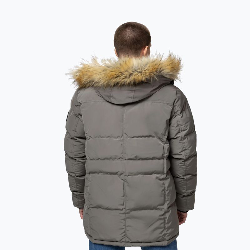 Мъжко зимно яке Pitbull Forest Hooded Parka taupe 3