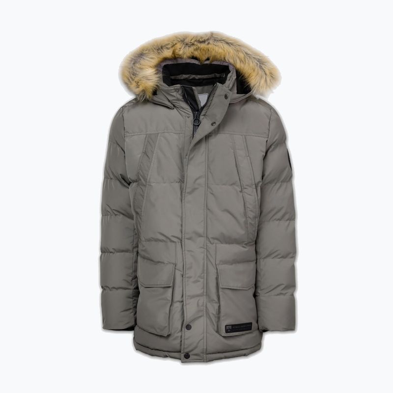 Мъжко зимно яке Pitbull Forest Hooded Parka taupe 5
