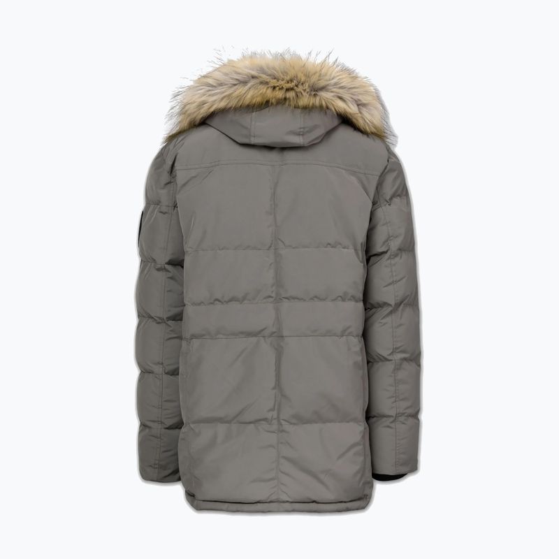 Мъжко зимно яке Pitbull Forest Hooded Parka taupe 6
