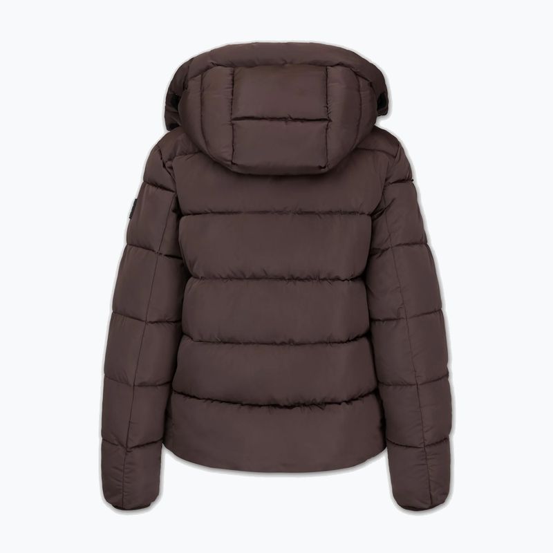 Дамско зимно яке Pitbull Amalia Padded Hooded dark chocolate 6