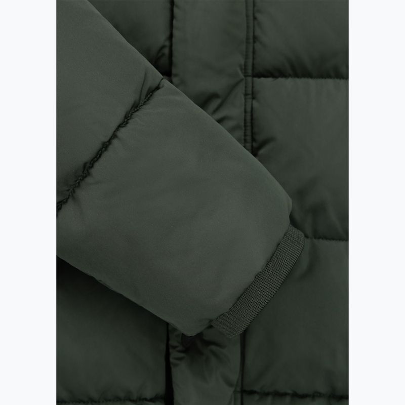 Дамско зимно яке Pitbull Amalia Padded Hooded dark green 10