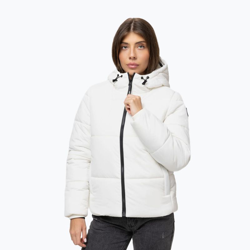 Дамско зимно яке Pitbull Vista Quilted Hooded off white