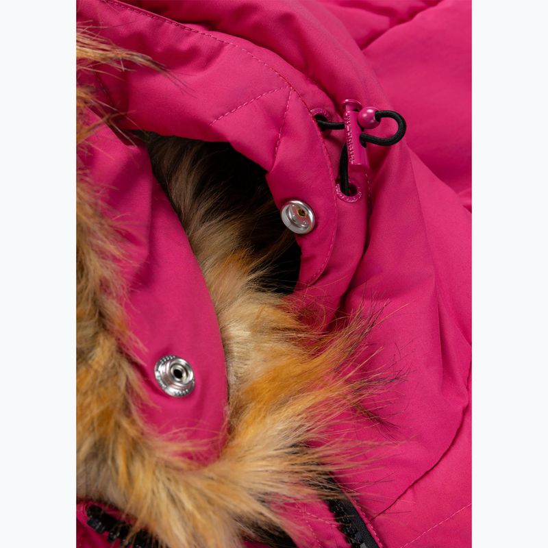 Дамско зимно яке Pitbull Azalea Quilted Hooded raspberry red 10