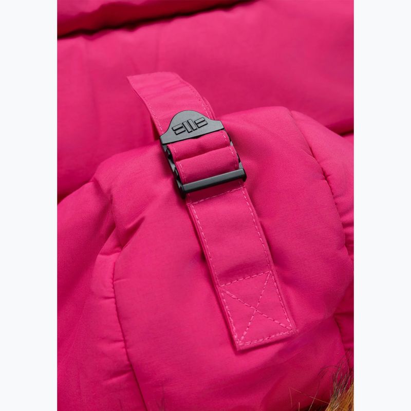 Дамско зимно яке Pitbull Azalea Quilted Hooded raspberry red 12