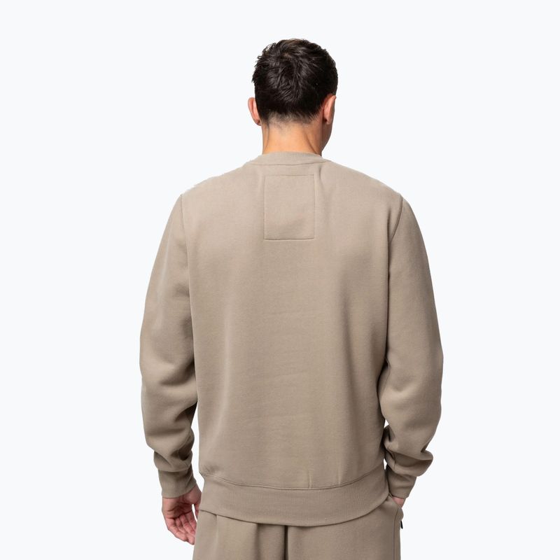 Мъжки суитшърт Pitbull Small Logo Crewneck pale sand 3