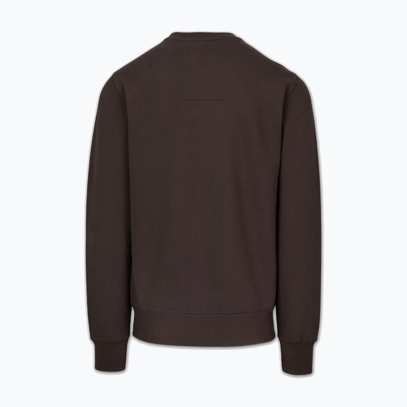 Мъжки суитшърт Pitbull Small Logo Crewneck dark chocolate 5