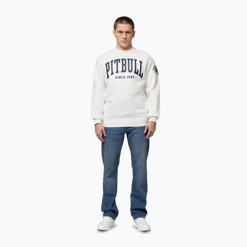 Мъжки суитшърт Pitbull Norton Crewneck off white 2