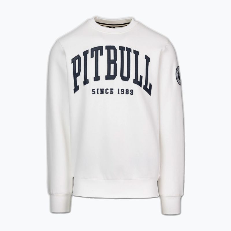 Мъжки суитшърт Pitbull Norton Crewneck off white 4