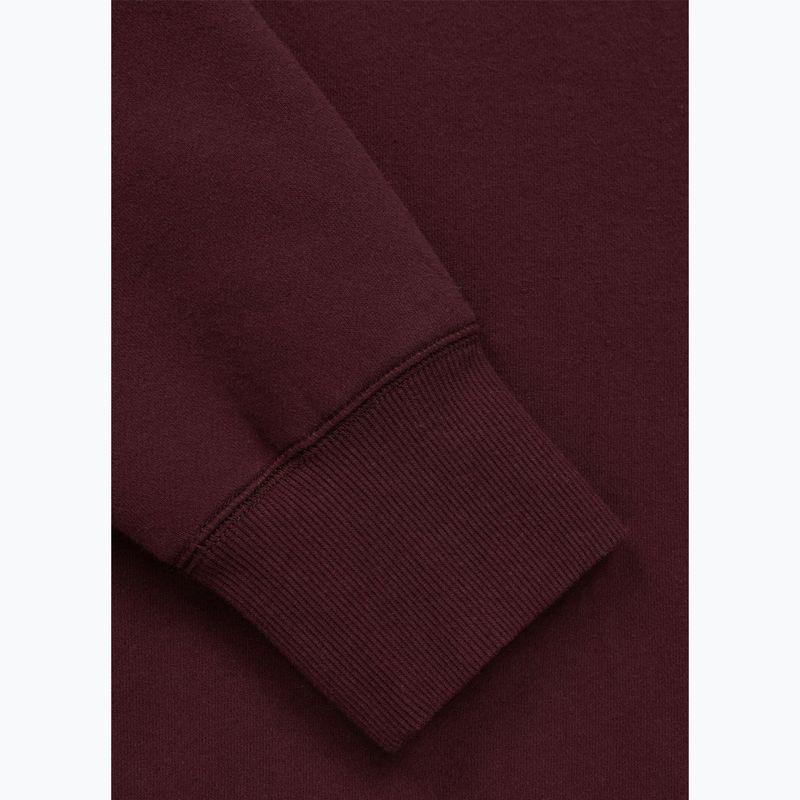 Мъжки суитшърт Pitbull Norton Crewneck dark burgundy 8