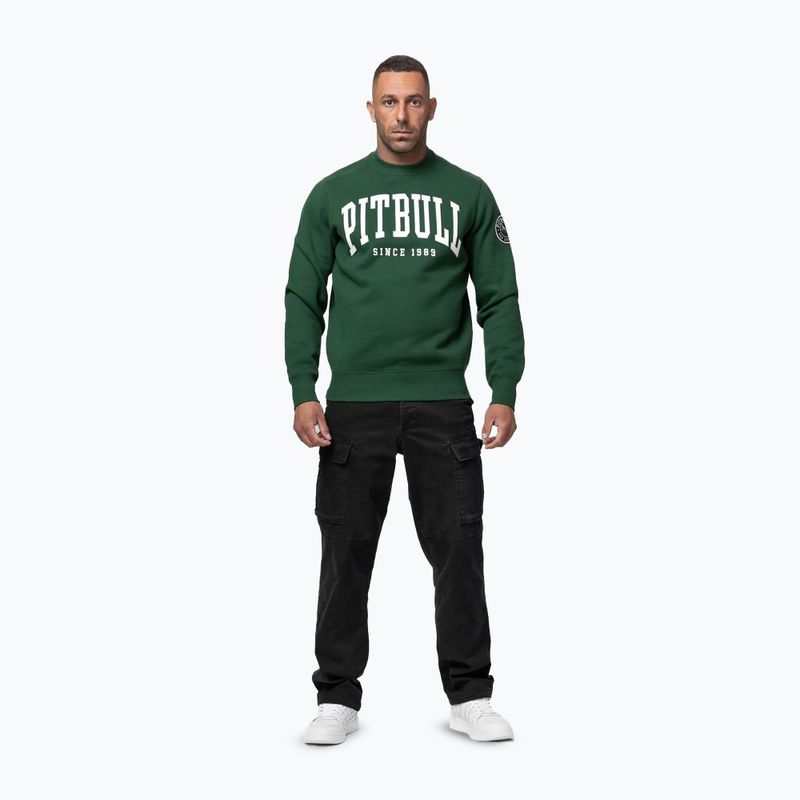 Мъжки суитшърт Pitbull Norton Crewneck green 2