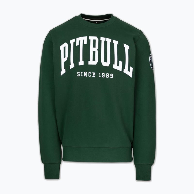 Мъжки суитшърт Pitbull Norton Crewneck green 4