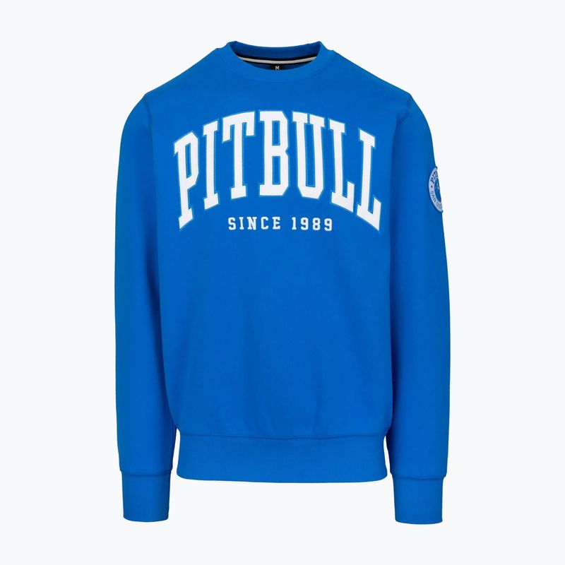Мъжки суитшърт Pitbull Norton Crewneck azurre blue 4
