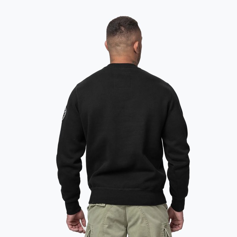 Мъжки суитшърт Pitbull Norton Crewneck black 3