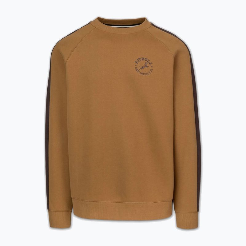 Мъжки суитшърт Pitbull San Diego Ca Crewneck honey yellow 3