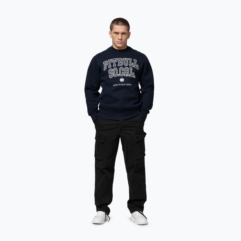 Мъжки суитшърт Pitbull So Cal Crewneck dark navy 2