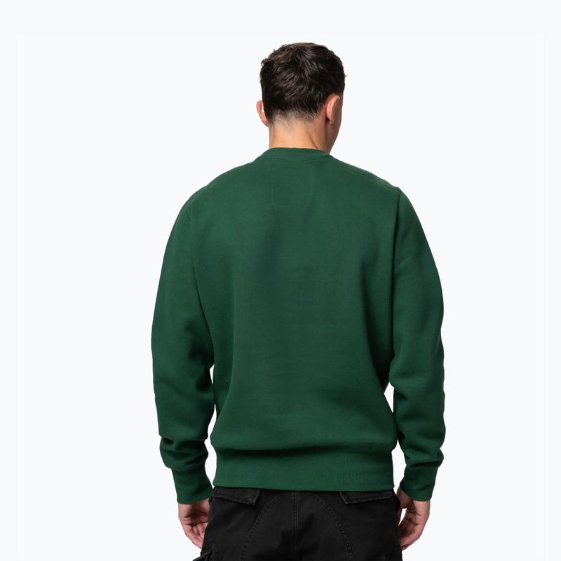 Мъжки суитшърт Pitbull So Cal Crewneck hunter green 3