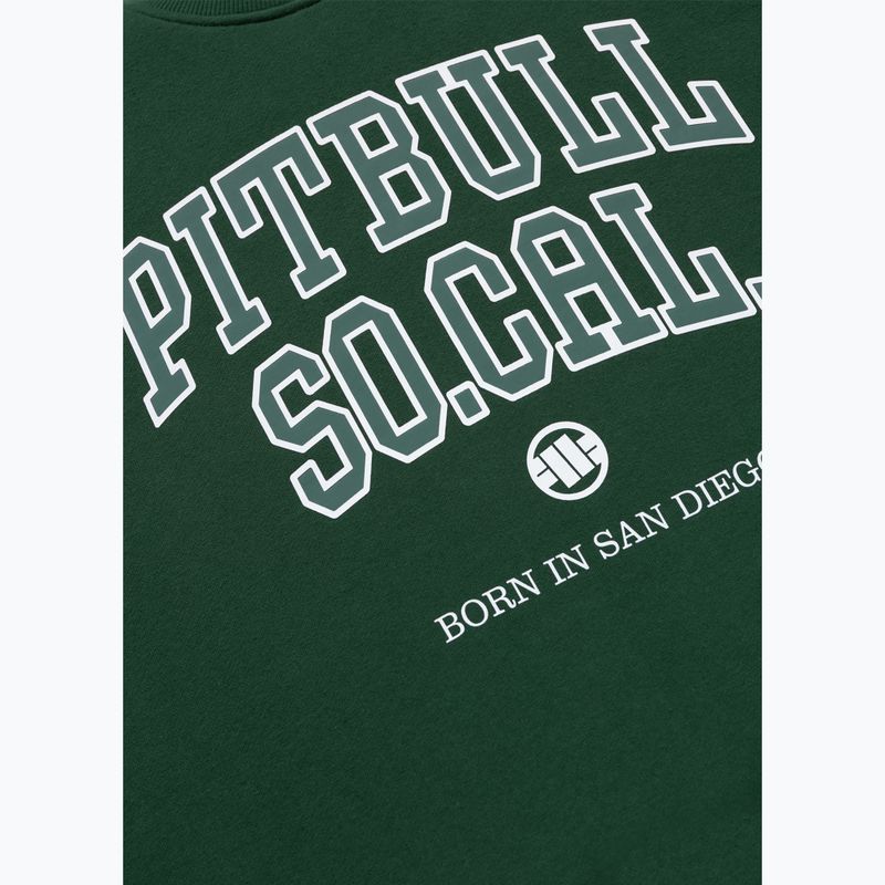 Мъжки суитшърт Pitbull So Cal Crewneck hunter green 7