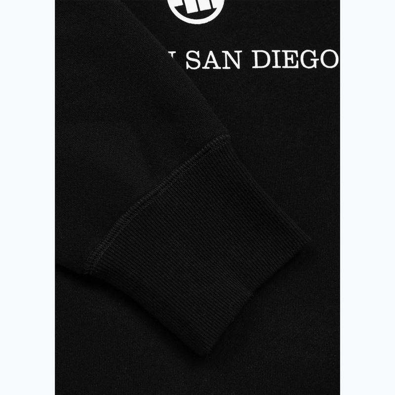 Мъжки суитшърт Pitbull So Cal Crewneck black 6