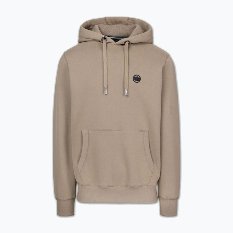 Мъжки суичър Pitbull Small Logo Hooded pale sand 4