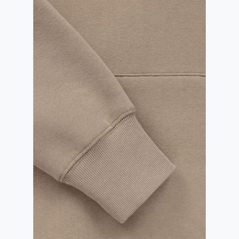 Мъжки суичър Pitbull Small Logo Hooded pale sand 8