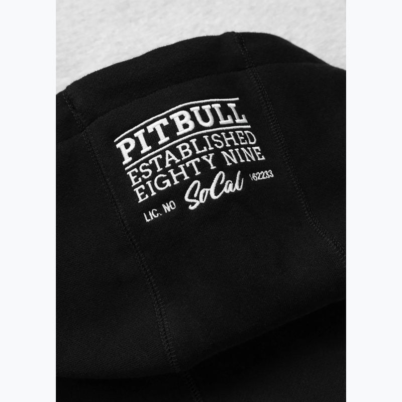 Мъжки суитшърт Pitbull Gibson Hooded black/grey melange 4