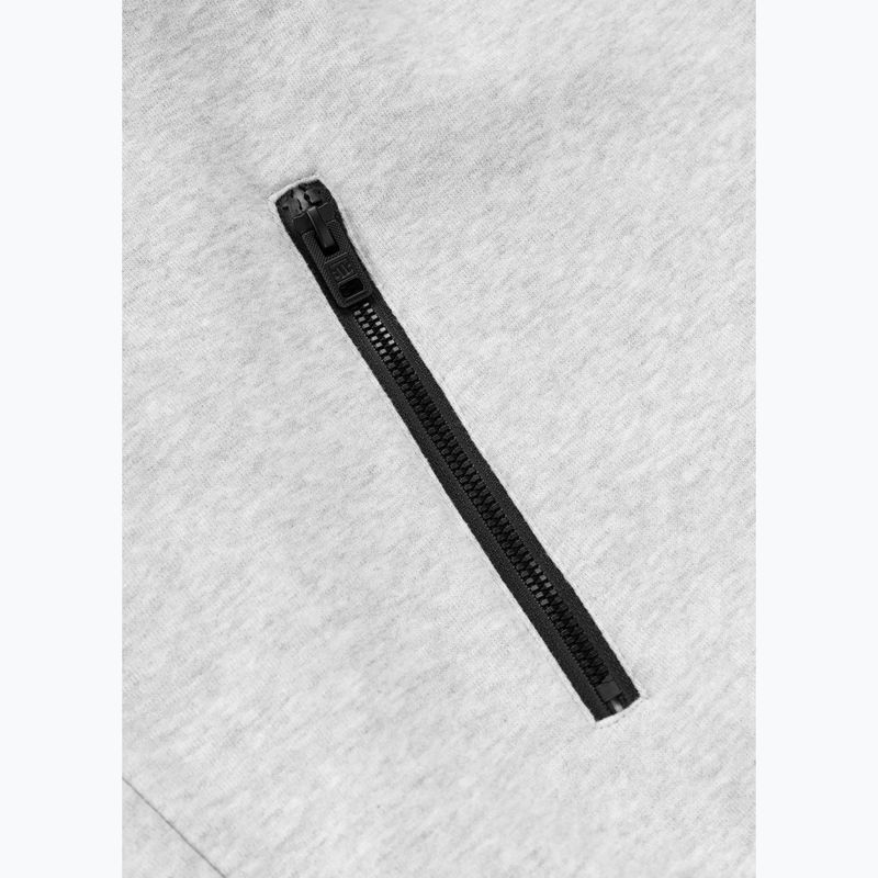 Мъжки суитшърт Pitbull Gibson Hooded black/grey melange 7