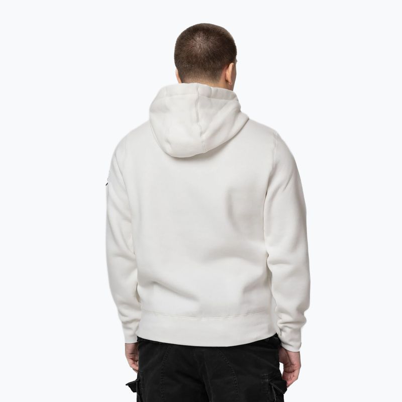 Мъжки суитшърт Pitbull Norton Hooded off white 3