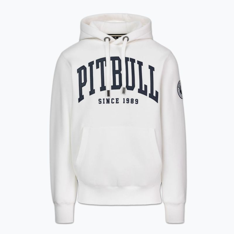 Мъжки суитшърт Pitbull Norton Hooded off white 4