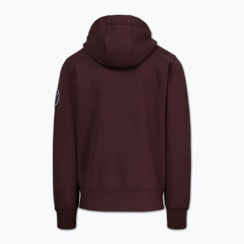 Мъжки суитшърт Pitbull Norton Hooded dark burgundy 5