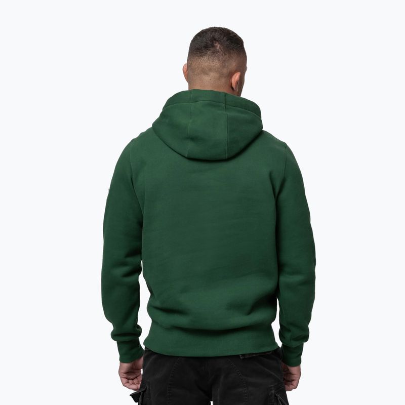 Мъжки суитшърт Pitbull Norton Hooded hunter green 3