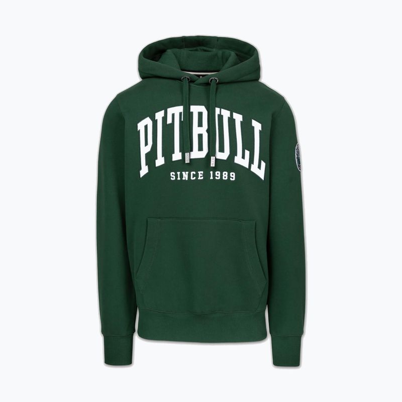 Мъжки суитшърт Pitbull Norton Hooded hunter green 4
