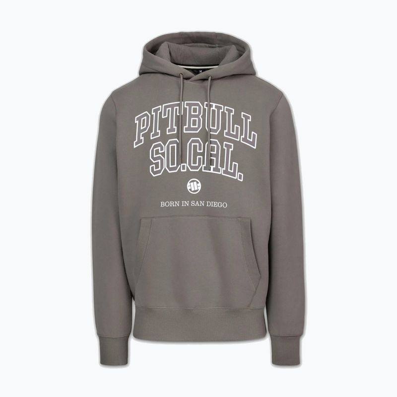 Мъжки суитшърт Pitbull So Cal Hooded taupe 4
