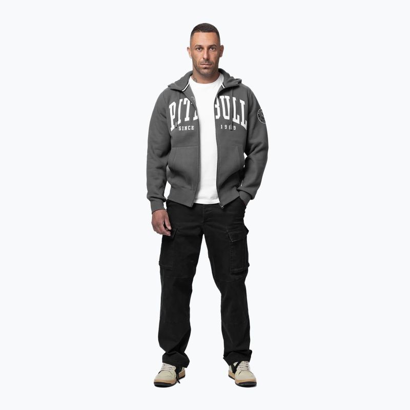 Мъжки суитшърт Pitbull Norton Hooded Zip graphite 2