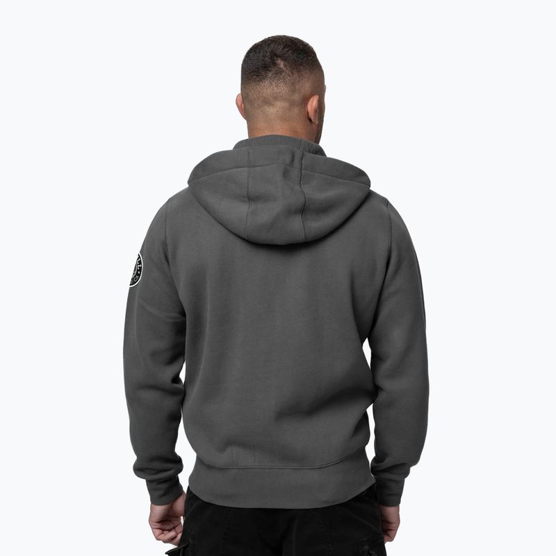 Мъжки суитшърт Pitbull Norton Hooded Zip graphite 3