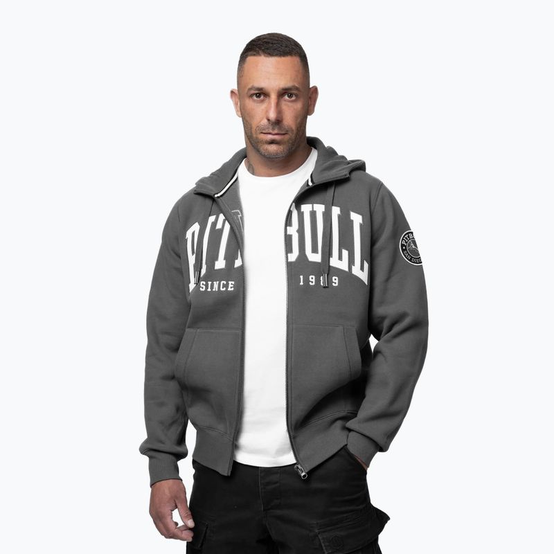 Мъжки суитшърт Pitbull Norton Hooded Zip graphite 4