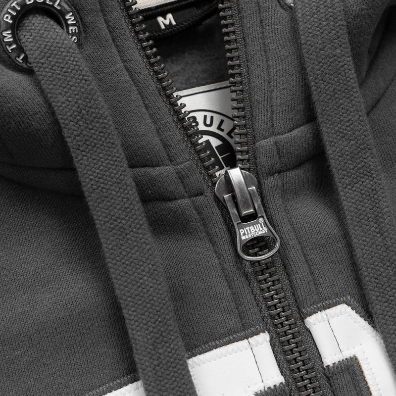 Мъжки суитшърт Pitbull Norton Hooded Zip graphite 8