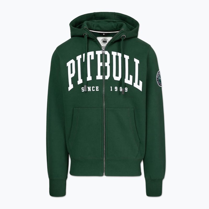 Мъжки суитшърт Pitbull Norton Hooded Zip hunter green 6
