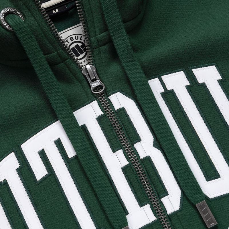 Мъжки суитшърт Pitbull Norton Hooded Zip hunter green 8
