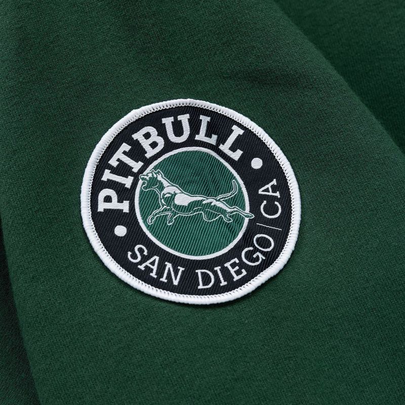 Мъжки суитшърт Pitbull Norton Hooded Zip hunter green 13