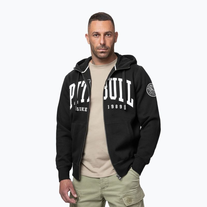 Мъжки суитшърт Pitbull Norton Hooded Zip black 4