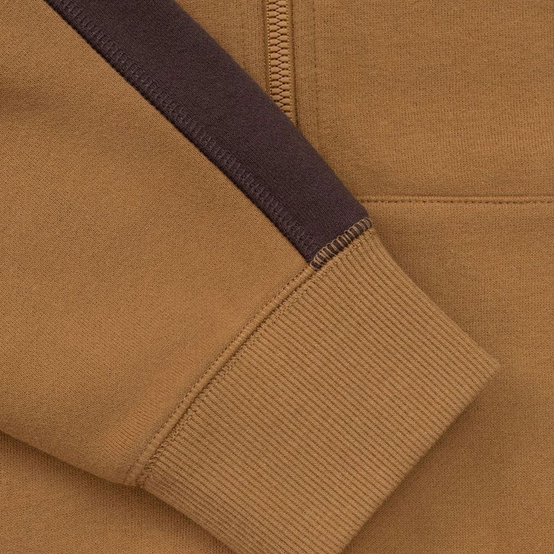 Мъжки суитшърт Pitbull San Diego Ca Hooded Zip honey yellow 8