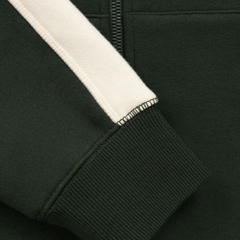 Мъжки суитшърт Pitbull San Diego Ca Hooded Zip dark green 7