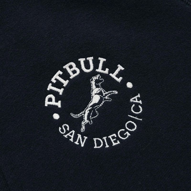 Мъжки суитшърт Pitbull San Diego Ca Hooded Zip dark navy/red 11