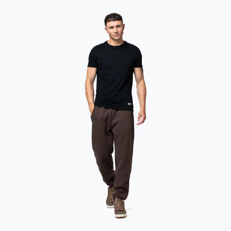 Мъжки спортни панталони Pitbull Hilltop Track Hatton dark chocolate 4