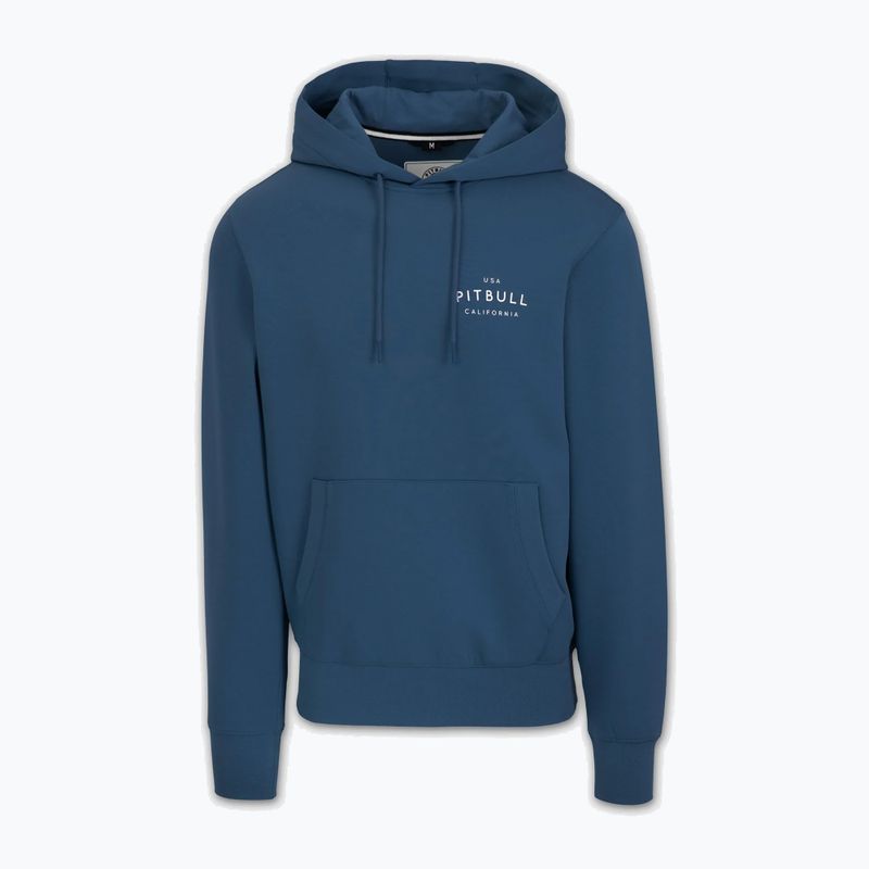 Мъжки суитшърт Pitbull Sampson Hooded Sweatshirt petrol blue 5
