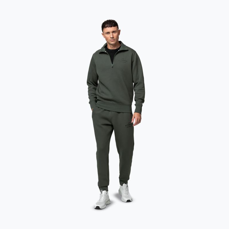 Мъжки суитшърт Pitbull Sampson HZ old green 2