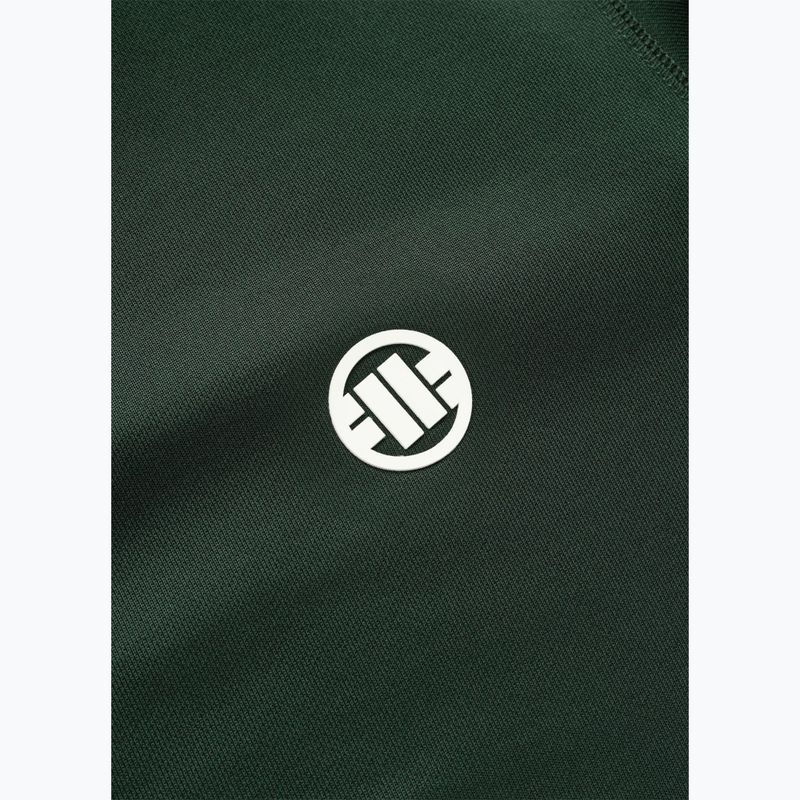 Мъжки суитшърт Pitbull Trackjacket Tape Logo Terry Group bottle green 9