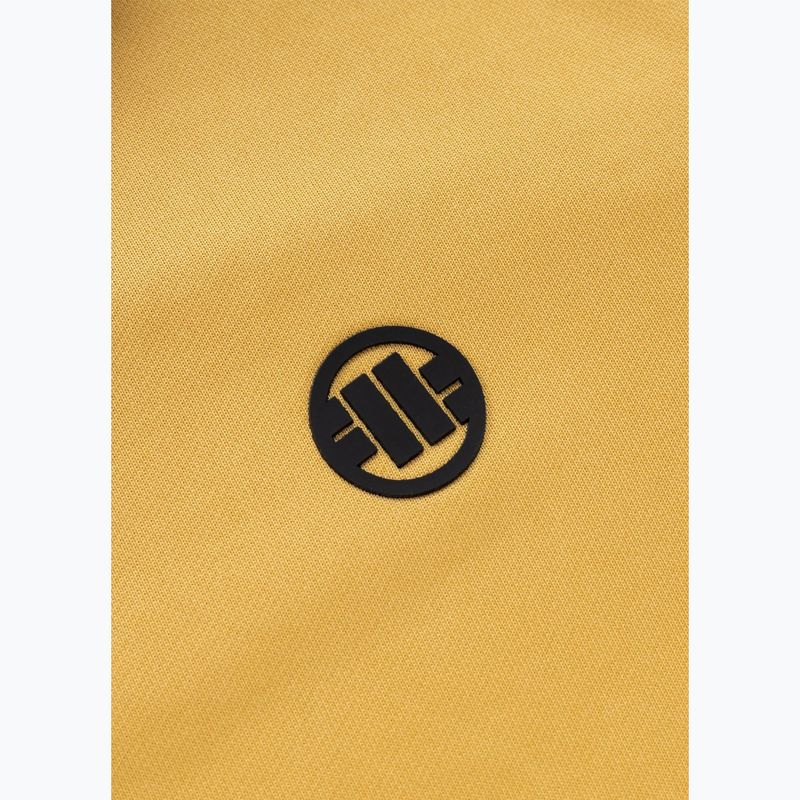 Мъжки суитшърт Pitbull Trackjacket Tape Logo Terry Group pale yellow 10