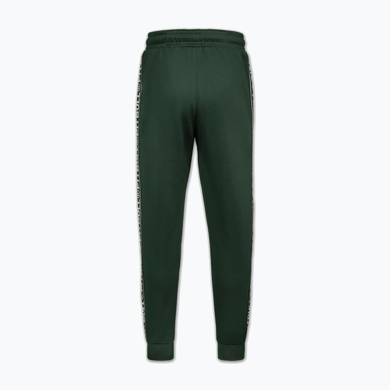 Мъжки панталони Pitbull Trackpants Tape Logo Terry Group bottle green 7