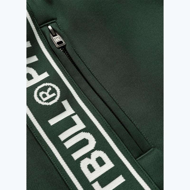 Мъжки панталони Pitbull Trackpants Tape Logo Terry Group bottle green 10